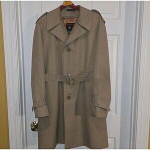 Men's Classic Tan Trench Coat